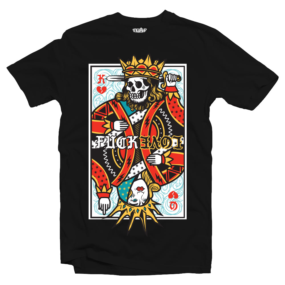 King of Hearts Tee - Black