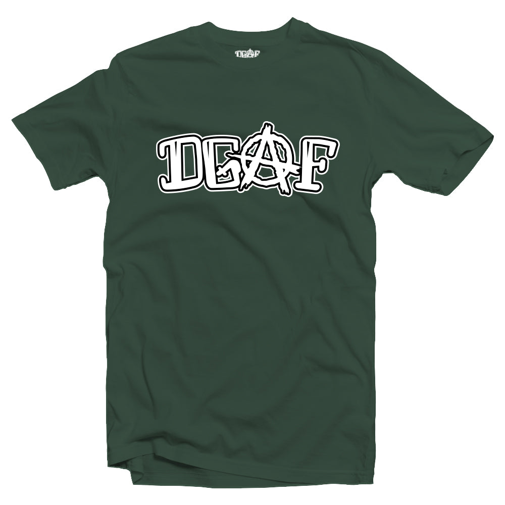 OG DGAF Logo Tee - Forest Green
