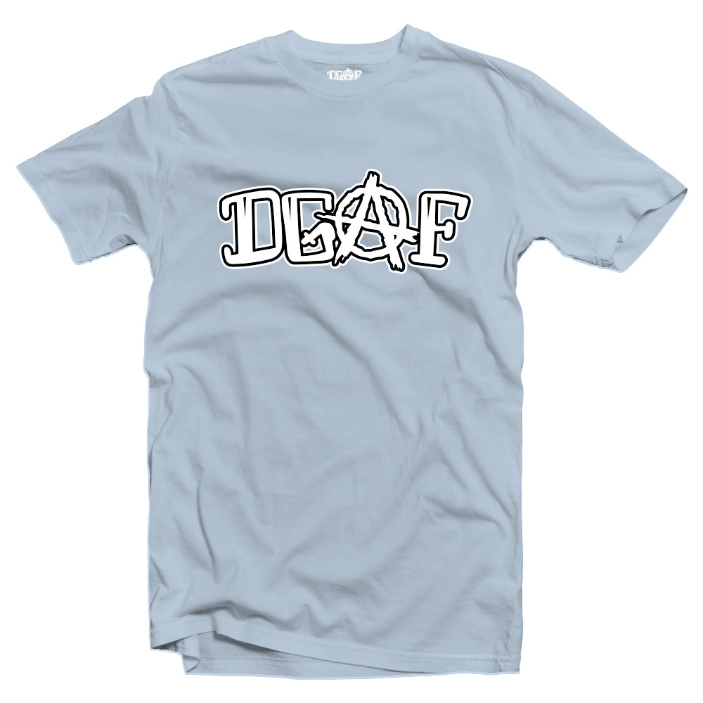 OG DGAF Logo Tee - Powder Blue