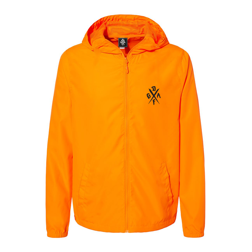 Badge Windbreaker - Safety Orange